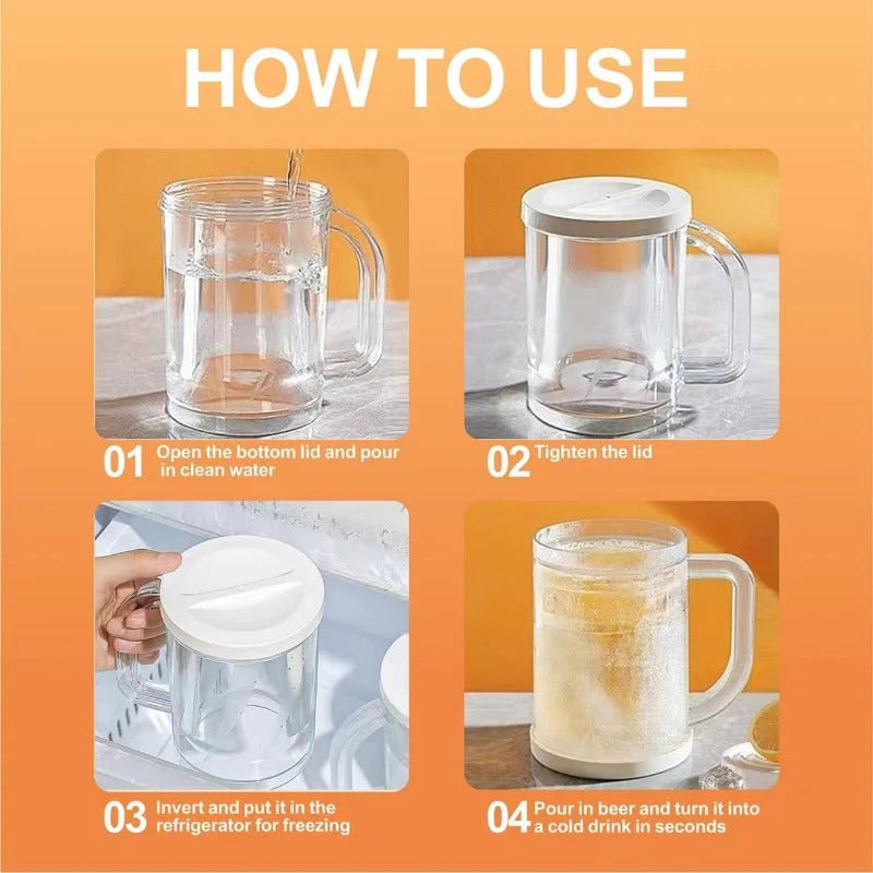 QuickChill Frost-Core Freezer Mug