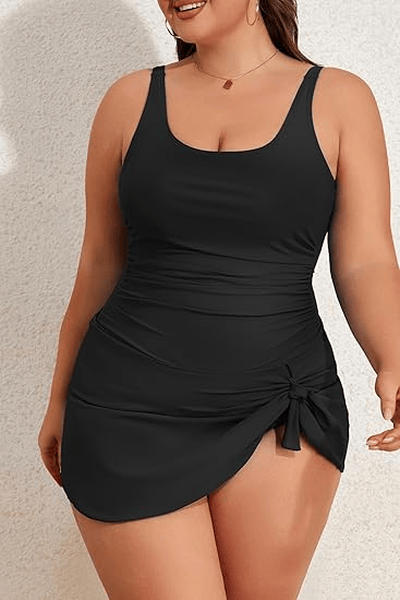 🎁Last Day Promotion 49% OFF🔥-Women's Tummy Control Slim Fit Plus Size One Piece Swimsuit
