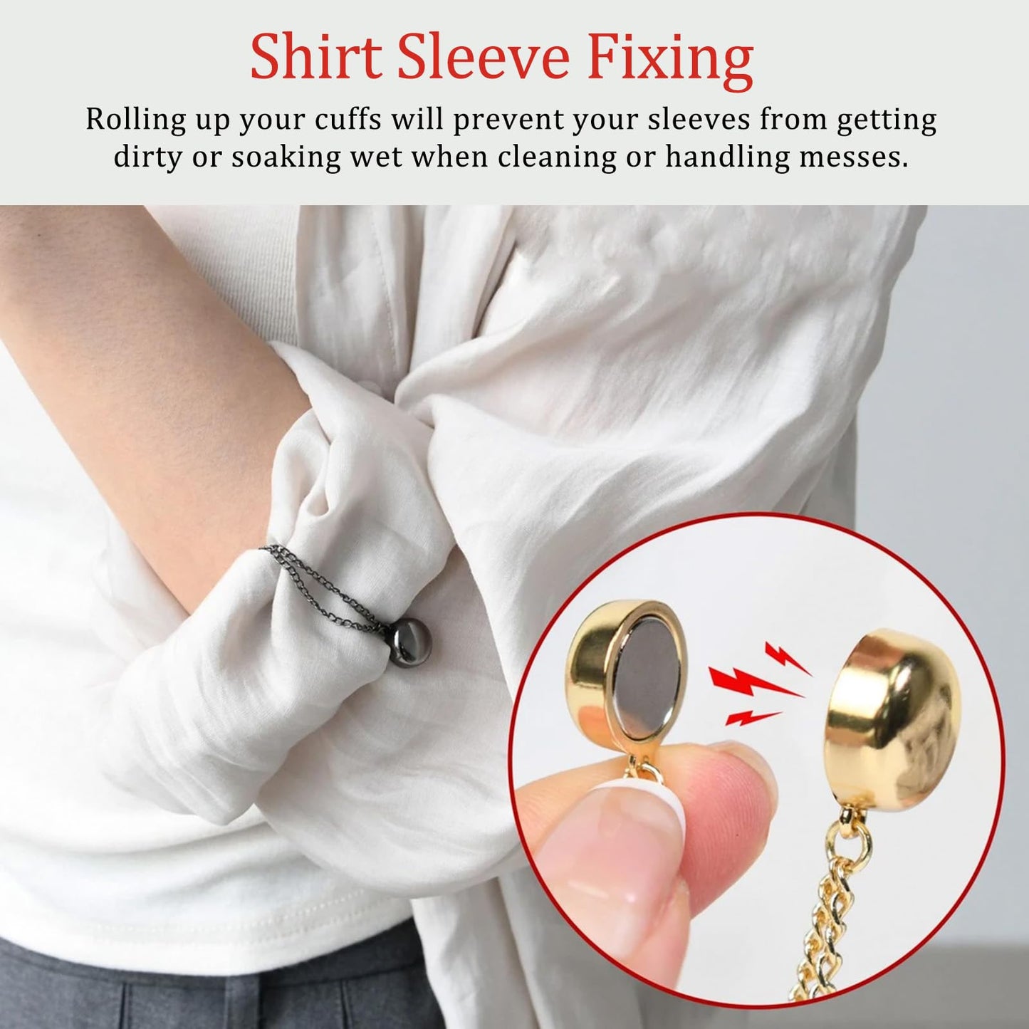 Clip-in-Style Magnetic Clothing Clips