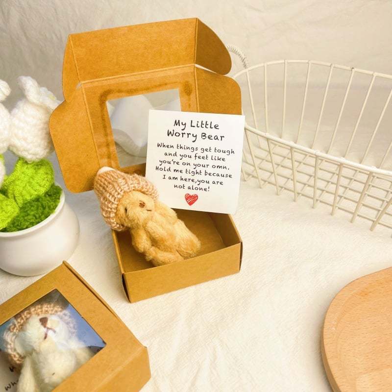 🔥HOT SALE 49% OFF - 🎁Handmade Mini Plush Teddy Bear in Box