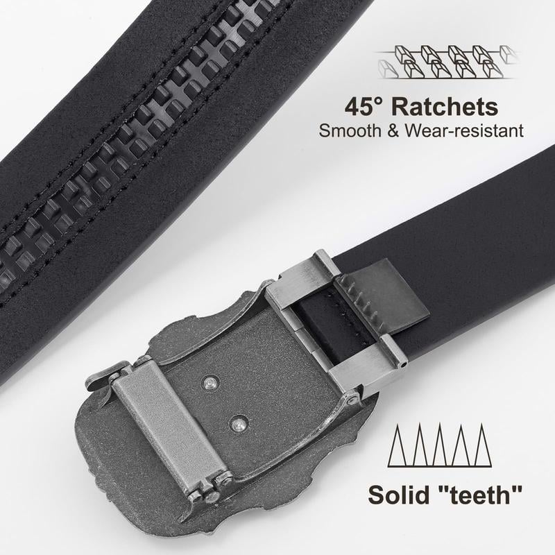 🔥LAST DAY 49% OFF - Adjustable Ratchet Western Belt (With Western Buckle)