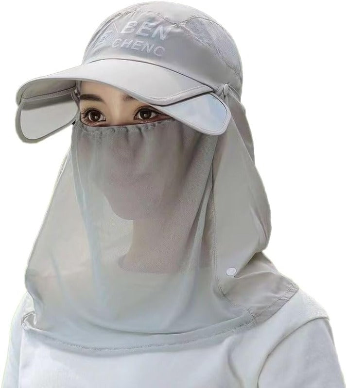 All-Terrain UV Shield Cap with Neck & Face Protection