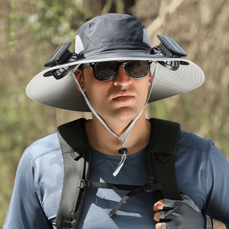 šBest fatherās Day Giftsā¤2025 New Ultralight Solar Fan Sun Hat ā Lighter Than a Baseball!ā¾(Only 11oz)