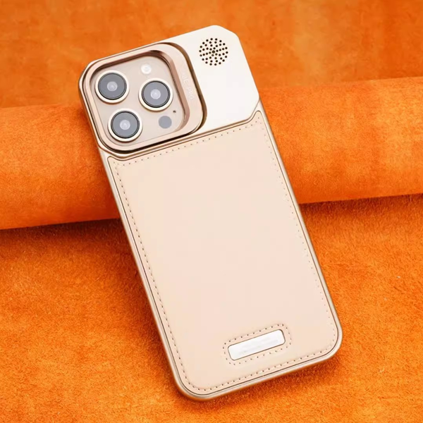 Elegancia Ultra-Thin Leather Frameless Phone Case - with Stand & Magnetic Function