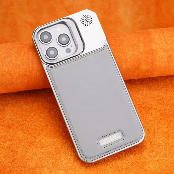 Elegancia Ultra-Thin Leather Frameless Phone Case - with Stand & Magnetic Function
