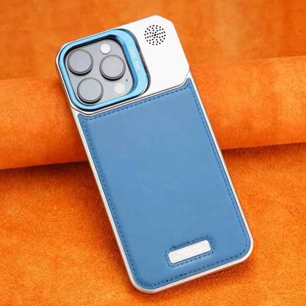 Elegancia Ultra-Thin Leather Frameless Phone Case - with Stand & Magnetic Function