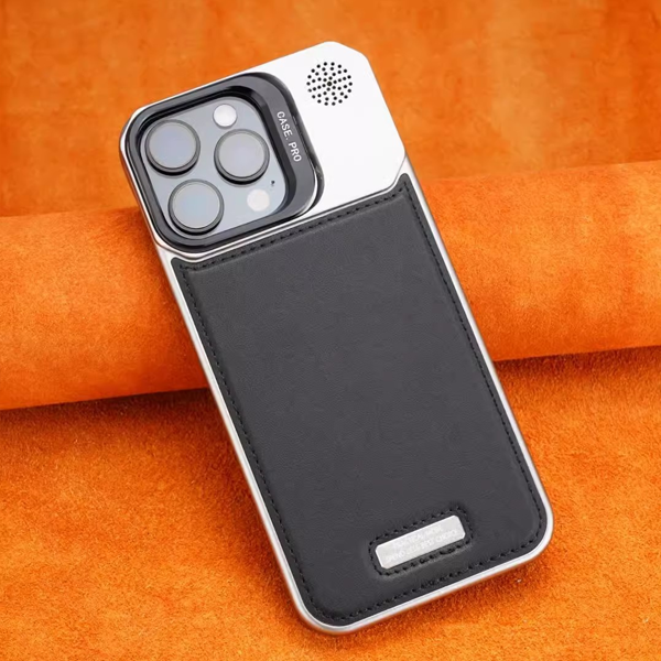 Elegancia Ultra-Thin Leather Frameless Phone Case - with Stand & Magnetic Function