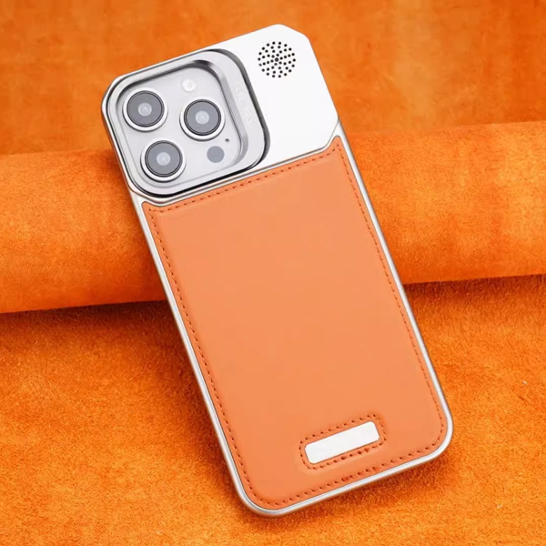 Elegancia Ultra-Thin Leather Frameless Phone Case - with Stand & Magnetic Function