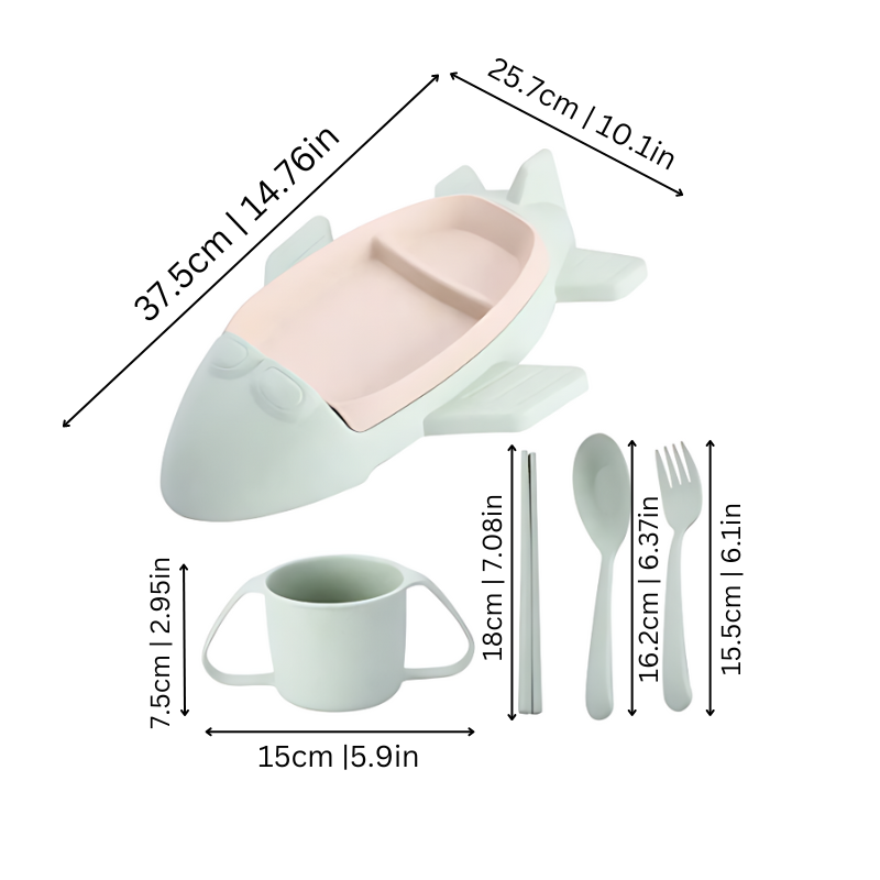 CarTray Engaging & Durable Dinnerware for Children