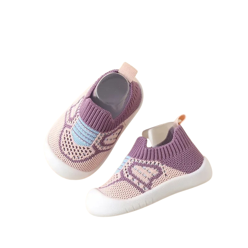 BuddyBoots Breathable Cotton Mesh Kids Sneakers