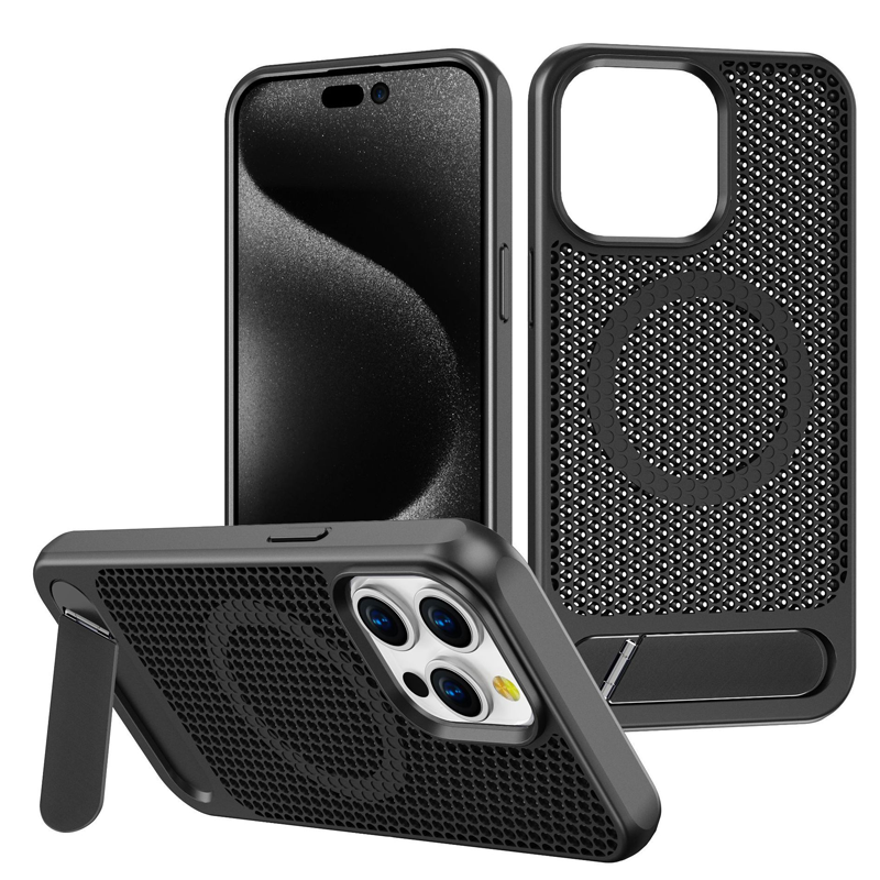 HiveFlow Cooling Case – Built-in Stand & MagSafe Compatible Design