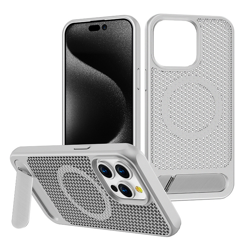 HiveFlow Cooling Case – Built-in Stand & MagSafe Compatible Design