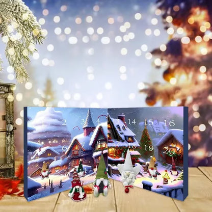 🎅 2025 Christmas( Halloween ) Gnome Countdown Calendar-🌟Christmas (New)