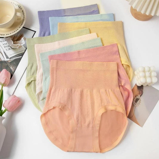HIGH WAISTED TUMMY TUCK HIP LIFTING NO TRACE WORMWOOD ANTIBACTERIAL PANTIES