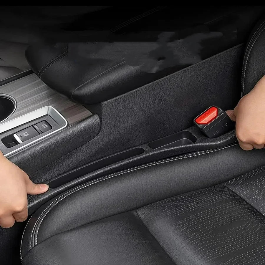 Eptchn Dual-Slot Car Seat Gap Filler Organizer