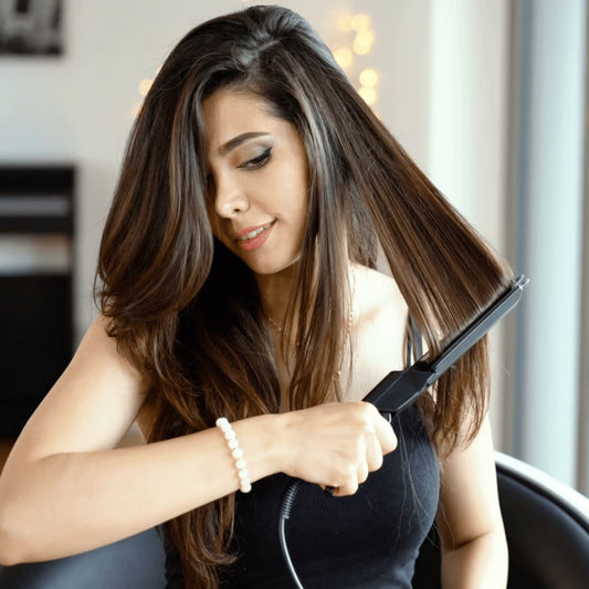 🔥Hurry Up - 70% OFF Only This Week - AIRFLOW- Straightener and Curling Irons 2 in 1, Heat Damage Protection Hair Styling Tools