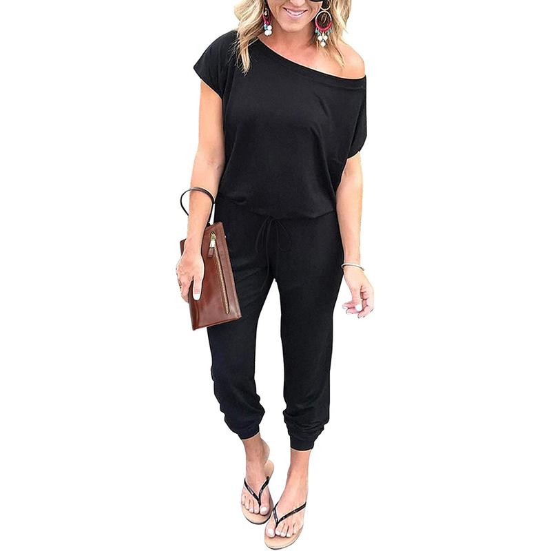 Off-Shoulder Jogger Jumpsuit – Lounge-to-Street Comfort with All-Day Style