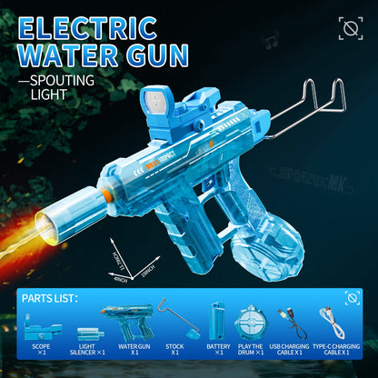 LED-Flash Rechargeable Water Blaster