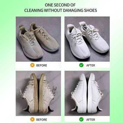Waterless White Shoe Cleaning Paste – Quick Restore for Leather, Canvas & Mesh