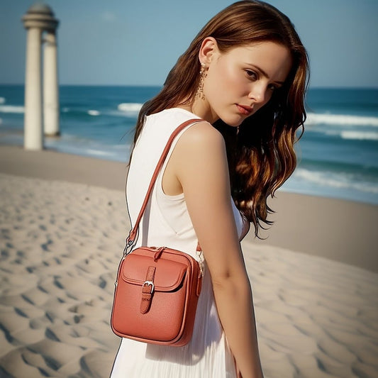 👜Practiqustin Urvashi Crossbody Leather Bag