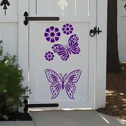 🎁49% OFF -🏡Garden Fence Large Flower Stencils🌻DIY Decoration