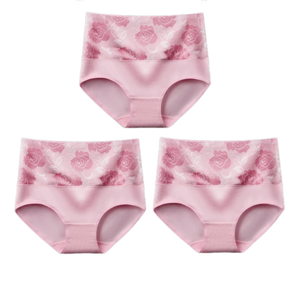 Cotton High Waist Abdominal Slimming Hygroscopic Antibacterial Underwear