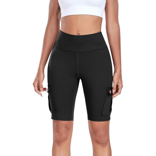 🔥 Hot Sale 50% OFF💕👖High-waisted stretch biker shorts for women🍑
