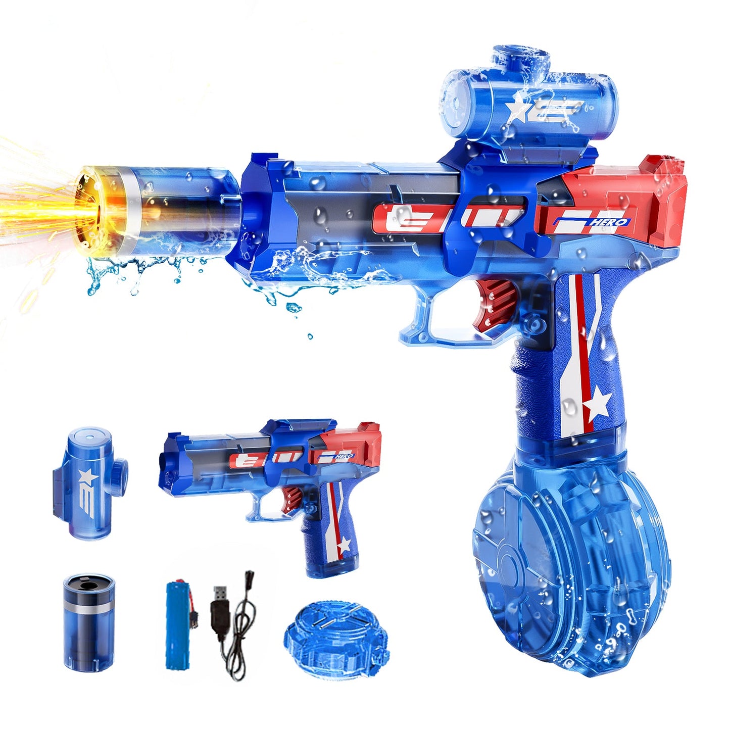 Yopoll Super Blaster Electric Water Gun for Adults/Kids