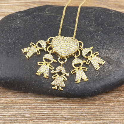 🔥 Last Day 69% OFF -Mother's Love Necklace - Love and My Kids