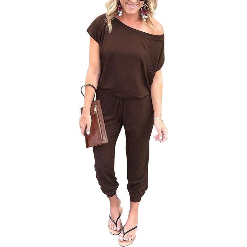 Off-Shoulder Jogger Jumpsuit – Lounge-to-Street Comfort with All-Day Style