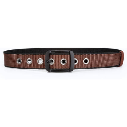 Reversible Nylon Tactical Belt ✦ Dual-Color Quick-Release Webbing