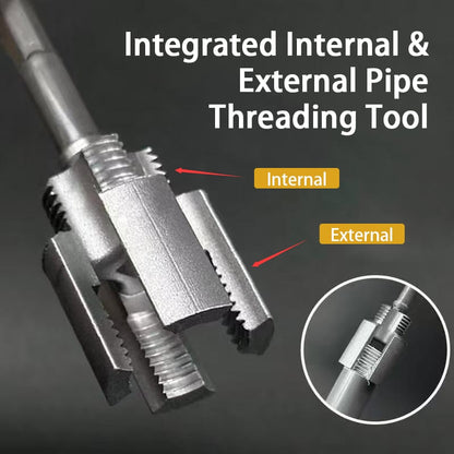 🔥Father's Day Sale🔥Integrated Internal & External Pipe Threading Tool