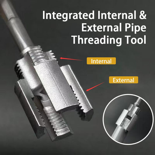🔥Father's Day Sale🔥Integrated Internal & External Pipe Threading Tool