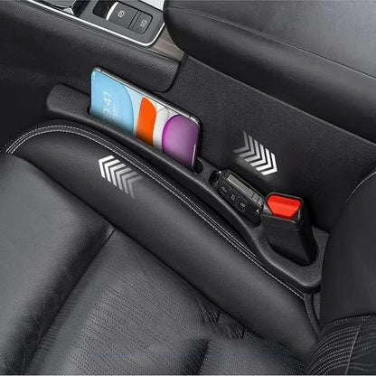 Eptchn Dual-Slot Car Seat Gap Filler Organizer