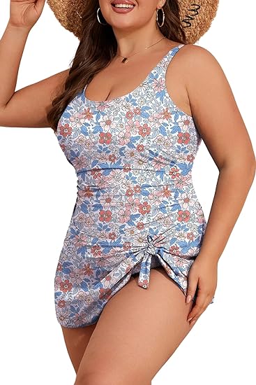 ☀️ Summer Deal!😍Women's Tummy Control Swim Romper Built-in Bra👗