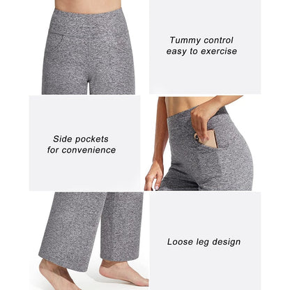 🎁Last Day 49% Off - Women Wide Leg Yoga Pants