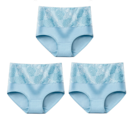 Cotton High Waist Abdominal Slimming Hygroscopic Antibacterial Underwear