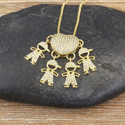 🔥 Last Day 69% OFF -Mother's Love Necklace - Love and My Kids