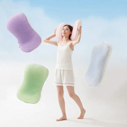 🎁 [Father's Day Gift] H\&D Cooling Pillow 🌬️ Neck & shoulder relief 💆‍♂️ Breathable, cool & comfy ❄️🛏️
