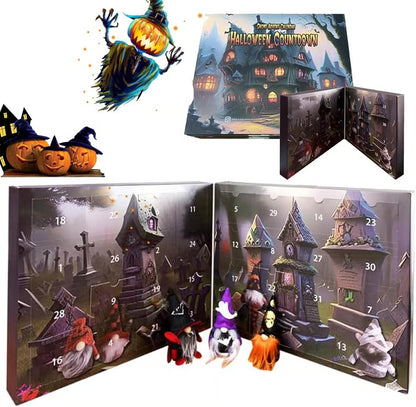 🎅 2025 Christmas( Halloween ) Gnome Countdown Calendar-🌟Christmas (New)