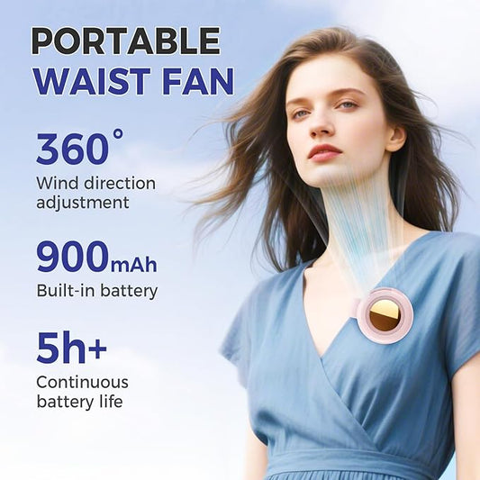 Portable Silent Mini Bladeless Electric Fan