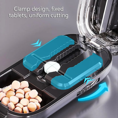 Multi-Function Pill Cutter & Storage Box