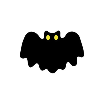 UNWELCOME Halloween Bat Doormat – Spooky Decorative Entry Rug for Porch, Patio, or Indoor Use