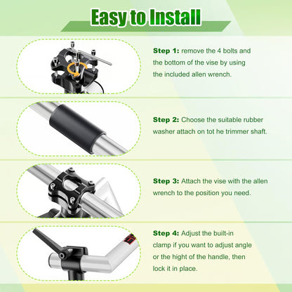TRIMMER GRIP -Ergonomic Weed Eater Handle Extension
