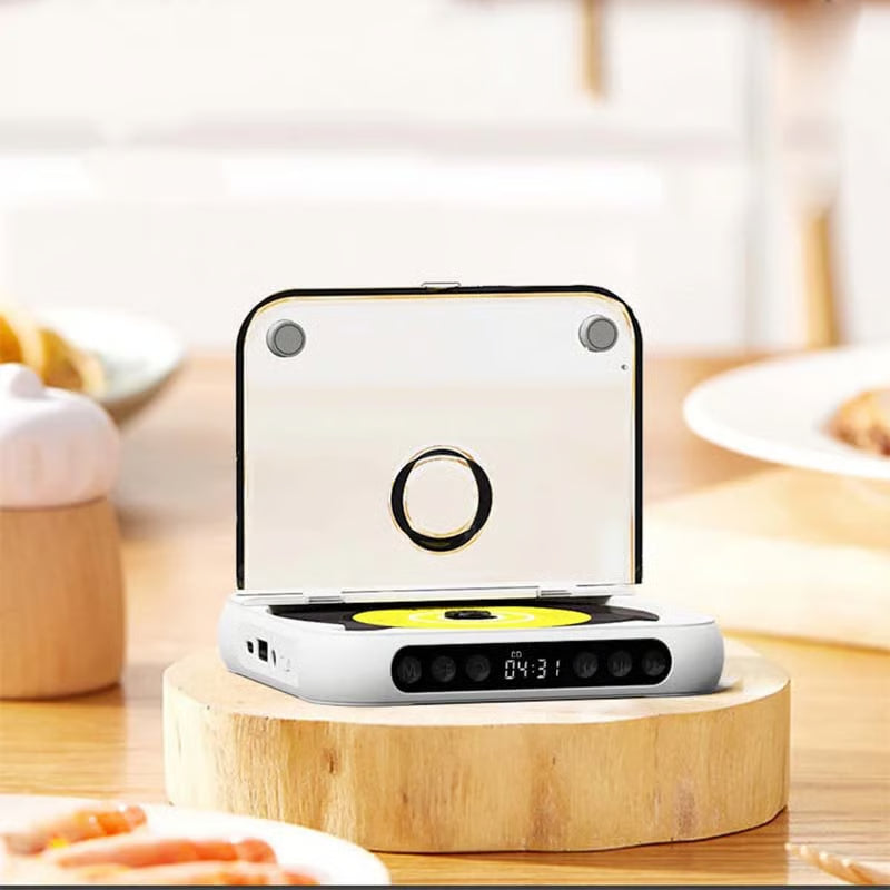 Portable Bluetooth CD Player - Halloween & Christmas SALE: 30% OFF!