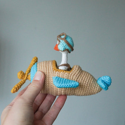 Handmade Crochet Goose