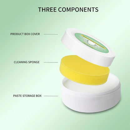 Waterless White Shoe Cleaning Paste – Quick Restore for Leather, Canvas & Mesh