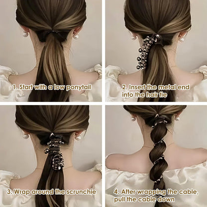 🎉Hot Sale 49% OFF🎁Sleepy Tie No Damage Soft Elastic Spiral Hair Ties