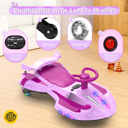 🔥Hot Sale🎁2-in-1 12V Electric Kick Scooter Ride-On Toy