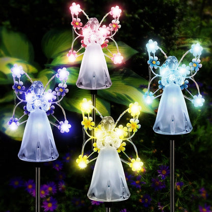Last Day 75% OFF - 👼Waterproof Solar Angel lights